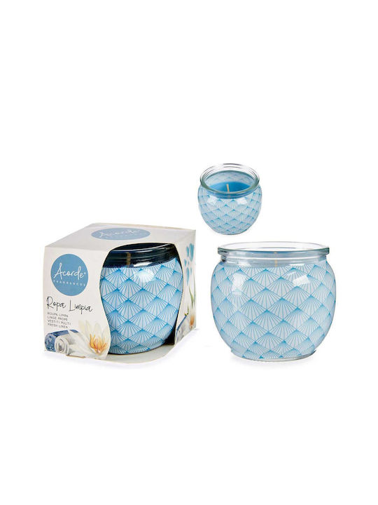 Plastona Scented Candle Jar Blue 1pcs