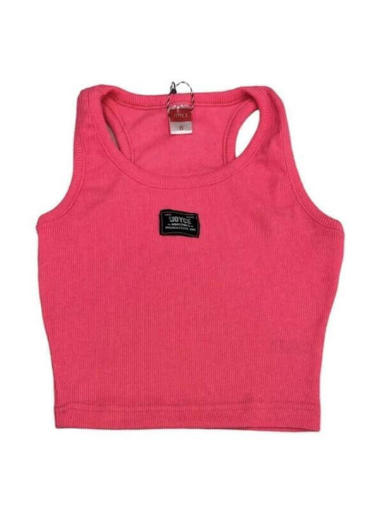 Joyce Kids Blouse Sleeveless Fuchsia