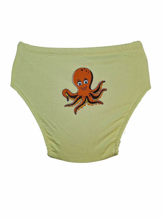 Poopes Kids Diaper Underwear YELLOW