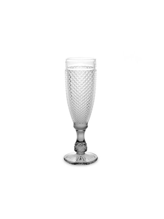 Plastona Glas Champagner aus Glas in Gray Farbe Kelch 1Stück