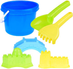 Jokomisiada Set Jucării Plajă cu Accesorii din Plastic 14cm