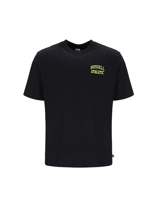 Russell Athletic T-shirt Bărbătesc cu Mânecă Scurtă BLACK