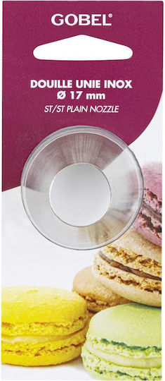 Gobel Μύτη για Κορνέ Ζαχαροπλαστικής Inox 1.7cm LT.GLUN17-C