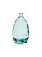 Atmosphera Διακοσμητικό Βάζο Glas Türkis 16x16x29cm 1Stück