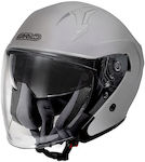 Garibaldi G40 Jet Helmet with Sun Visor ECE 22.06 1300gr White