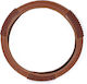 Autoline Car Steering Wheel Cover with Diameter 36cm Brown