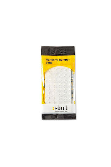 MGM 5110T Round Door Buffers with Sticker 10mm 50pcs