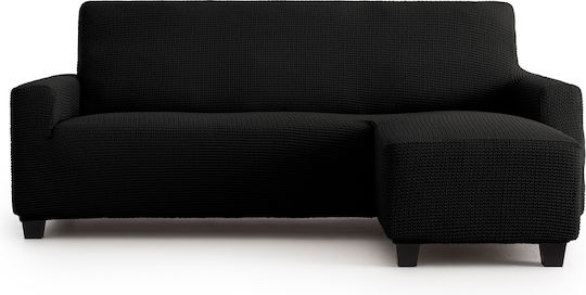 Aithrio Mini Bali Elastic Cover for Corner Sofa C/11 Black 1pcs BALI-MINI-C/11-Μαύρο-Δεξιά