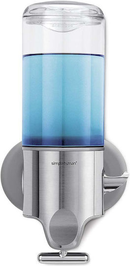 Simplehuman Wall-mounted Dispenser made of Stainless Steel Gray 444ml