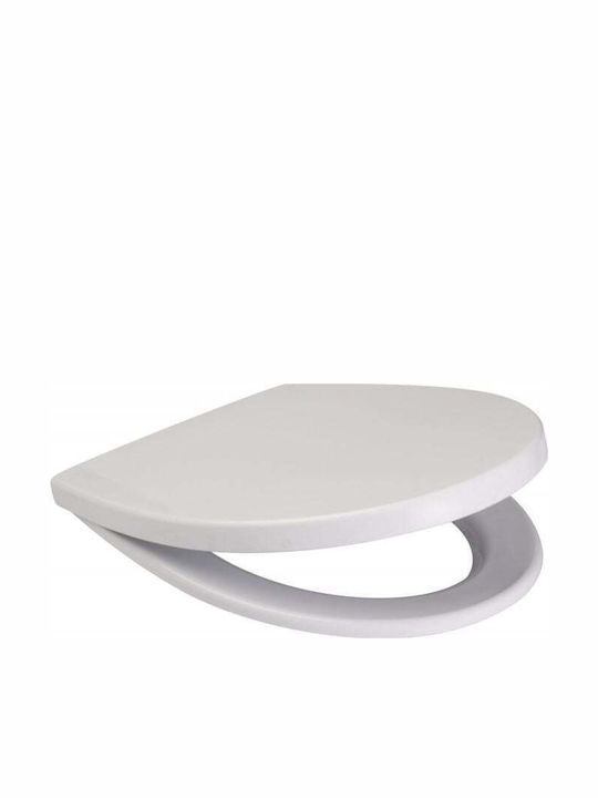 Cersanit Capac WC cu Bidet Plastic 44.6x37.2cm Alb