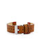 Pacific Leather Strap Brown 20mm