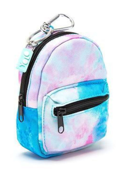 Yolo Keychain Wallet Pink Blue