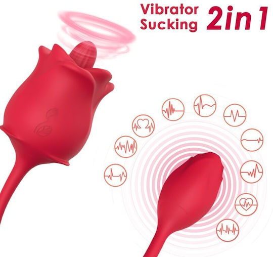 Armony Clitoral Vibrator 34.2cm Roz