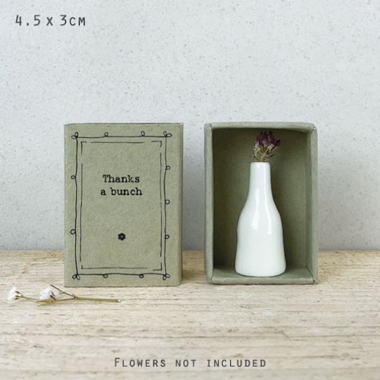 Synchronia Decorative Message made of Ceramic Material 4.5x2x3.4cm 1pcs