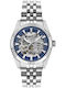 Quantum Men's Watch 41mm Automatic with Silver Metal Bracelet
