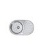 Freddo Ένθετος Νεροχύτης Inox Μ76xΠ45cm Γκρι