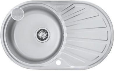 Freddo Drop-In Spüle Inox B76xT45cm Gray