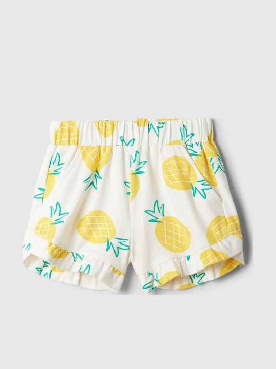 Kinder-Shorts/Bermudas Stoff Gelb (Gelb)