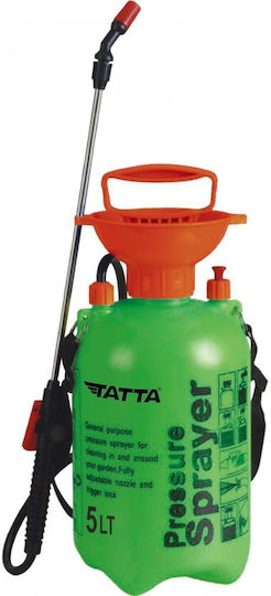 Tatta Pulverizator cu presiune cu Capacitate 5lt 2.4bar în culoarea Gri