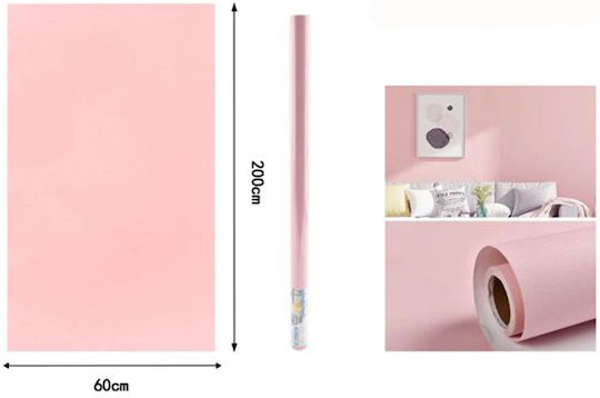 Autocolantă Tapet de Perete 200x60cm Roz