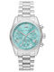 Mini Focus Women's Watch with Silver Metal Bracelet