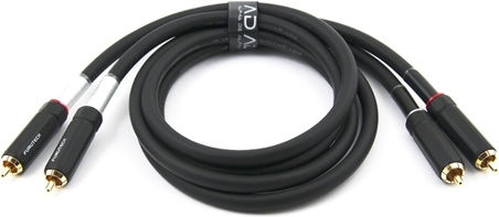 RCA Cablu RCA de sex masculin - RCA de sex masculin 1m