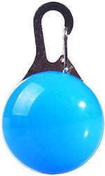 Dog ID Tag Blue Metal