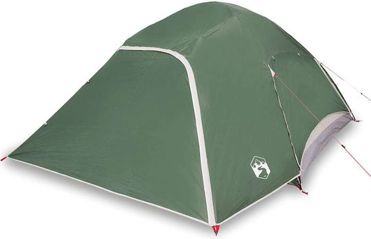 vidaXL Σκηνή Camping Πράσινη για 6 Άτομα