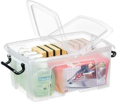 CEP Cutie De Depozitare Din Plastic Cu Capac 12lt