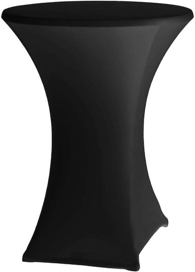 Hendi Față de masă Negru Ø70cm