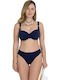 Set Bikini Albastru marin