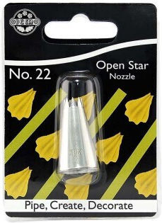 PME Nozzle for Pastry Bags Metallic