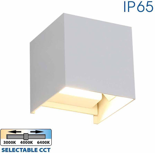 Vivalux Stark Waterproof Wall-Mounted Outdoor LED Light 6W 10x10x10cm Vivalux Stark Waterproof Wall-Mounted Outdoor LED Light 6W 10x10x10cm