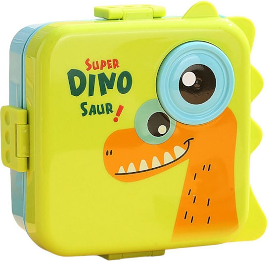 Queen Mother Super Dinosaur Plastic Kids' Food Container Dinosaurs Green