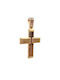 Velegrakis Men's Gold Cross 14K