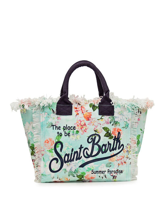 MC2 Fabric Beach Bag Floral Multicolour