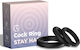 Armony Ring Schwanz Silikon Schwarz