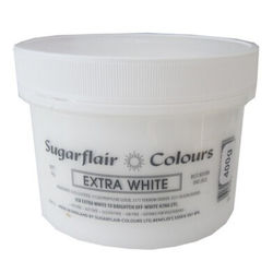 Extra White E171 Free Edible 400g Sugarflair