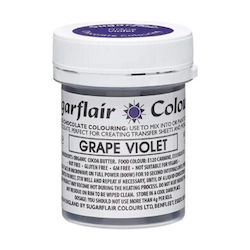 Pastă de ciocolată violetă Sugarflair 35g