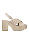 Sandalen Beige