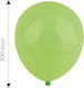 Set of 8 Balloons Latex Green