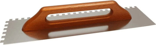 EPM Spatula Lemn Danturată 380x130mm cu Mâner de Lemn E-313-8382