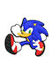 Διακοσμητικό Charm Παπουτσιού Sonic Μπλε