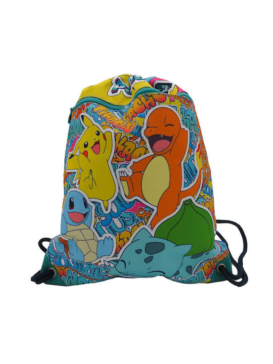 CyP Brands Pokemon Urban Colors Παιδική Τσάντα Πουγκί 33εκ.