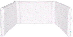 Baby Star Αστέρια Πάντα Πλεξούδα Εσωτερική Ροζ 200x40cm