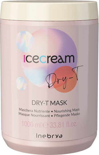 Inebrya Ice Cream Hair Mask for Repairing with Keratin 1000ml