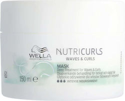 Wella Nutricurls Μάσκα Μαλλιών για Επανόρθωση