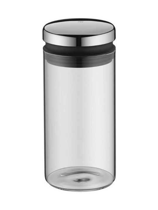 WMF Set 1pcs Jars General Use with Lid Glass 1000ml