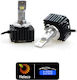 Heleco Λάμπες Αυτοκινήτου D1S / D1R Canbus LED 6000K Ψυχρό Λευκό 70W