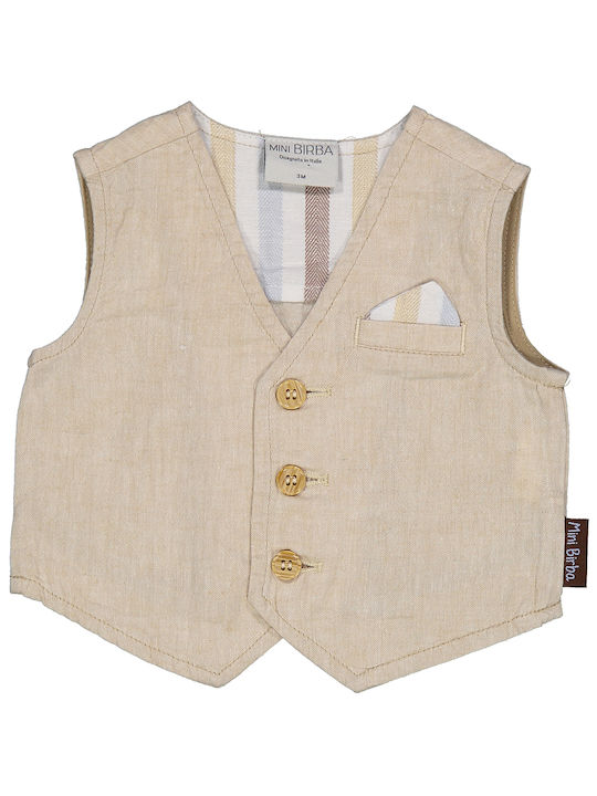 Mauli Kinder-Weste Beige (Beige)